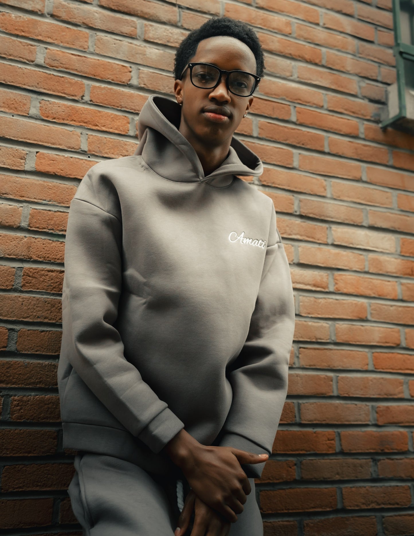 Basic hoodie grey